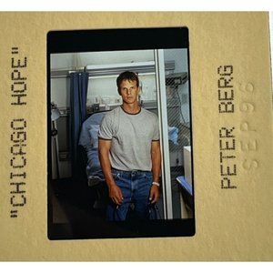 Chicago Hope Original 35MM Press Kit Slide Peter Berg Cast Photo